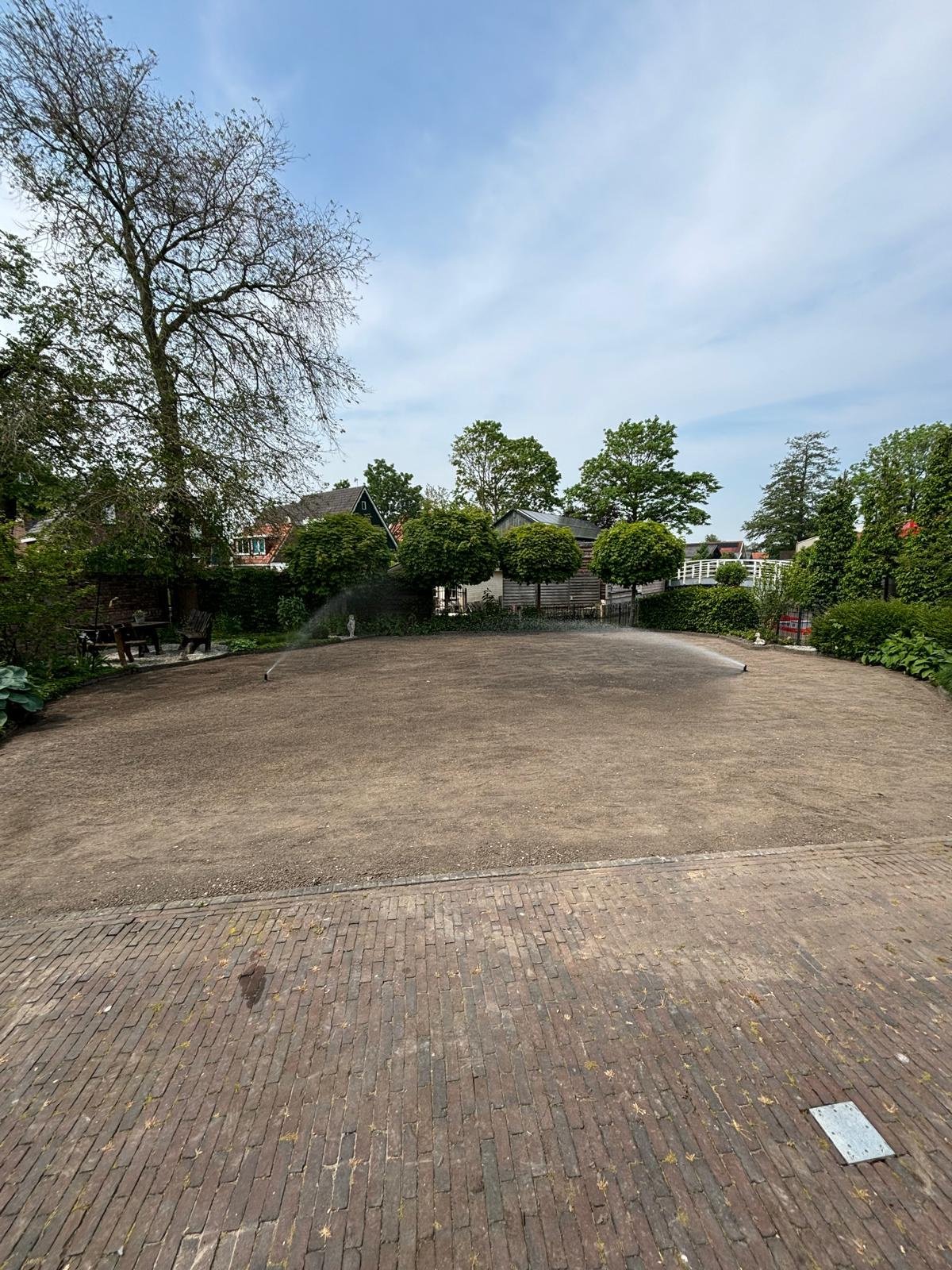 Tuin drainage Wervershoof